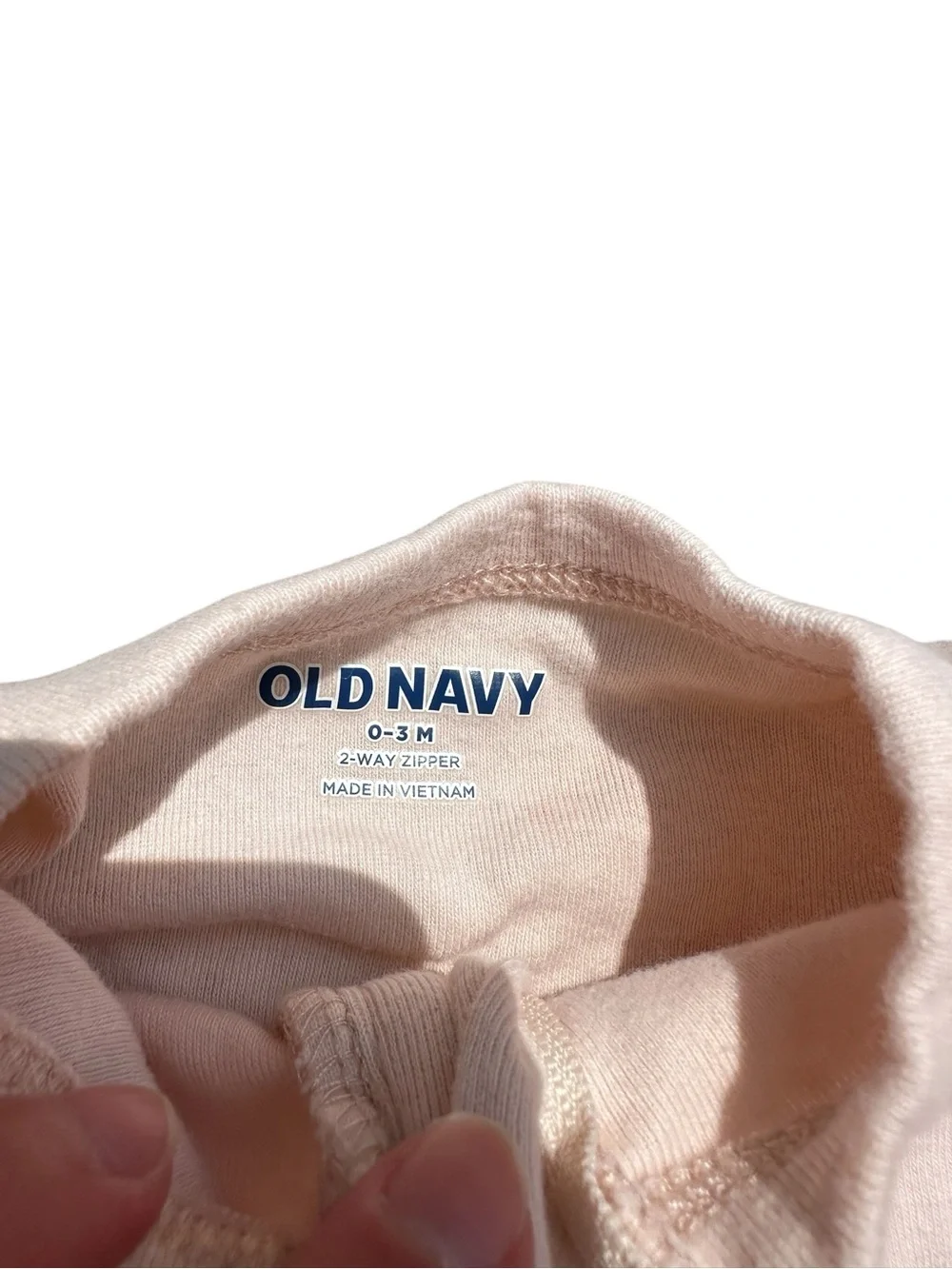 Old Navy lot of 4 footed zip closure sleeper pajamas size 0-3 months